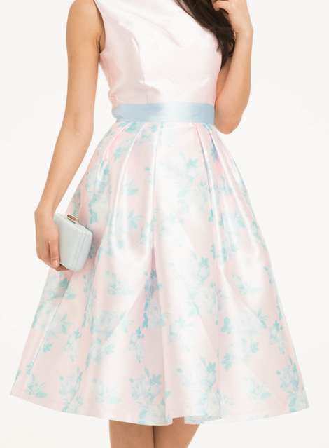 **Chi Chi London Digital floral print Dress
